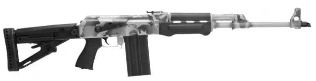 Zastava ZR77308CSW ZPAP M77 7.62x51mm 19.7" Snow Camo Rifle