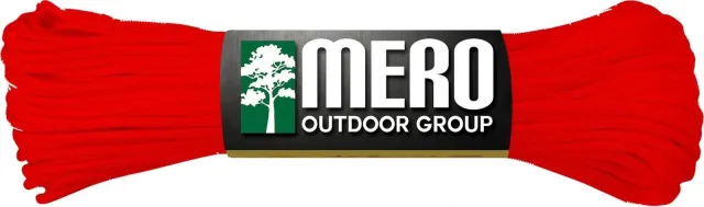 Mero 550 Paracord 100' 550 lb Red - E.L. Wood Braiding Co. Inc.