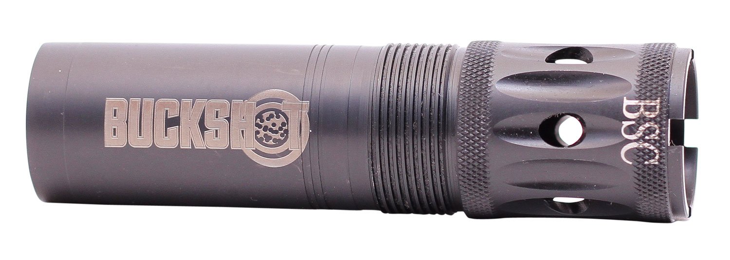 Carlson 15599 Buckshot Choke Tube 12 Gauge Ported Black 17-4 Stainless - Carlson - 12 GAUGE
