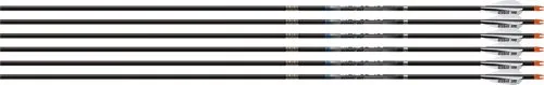 Easton 101377 Sonic 6.0 Match 500 Arrows w/3" AAE Hybrid Vanes 6-Pack - Easton
