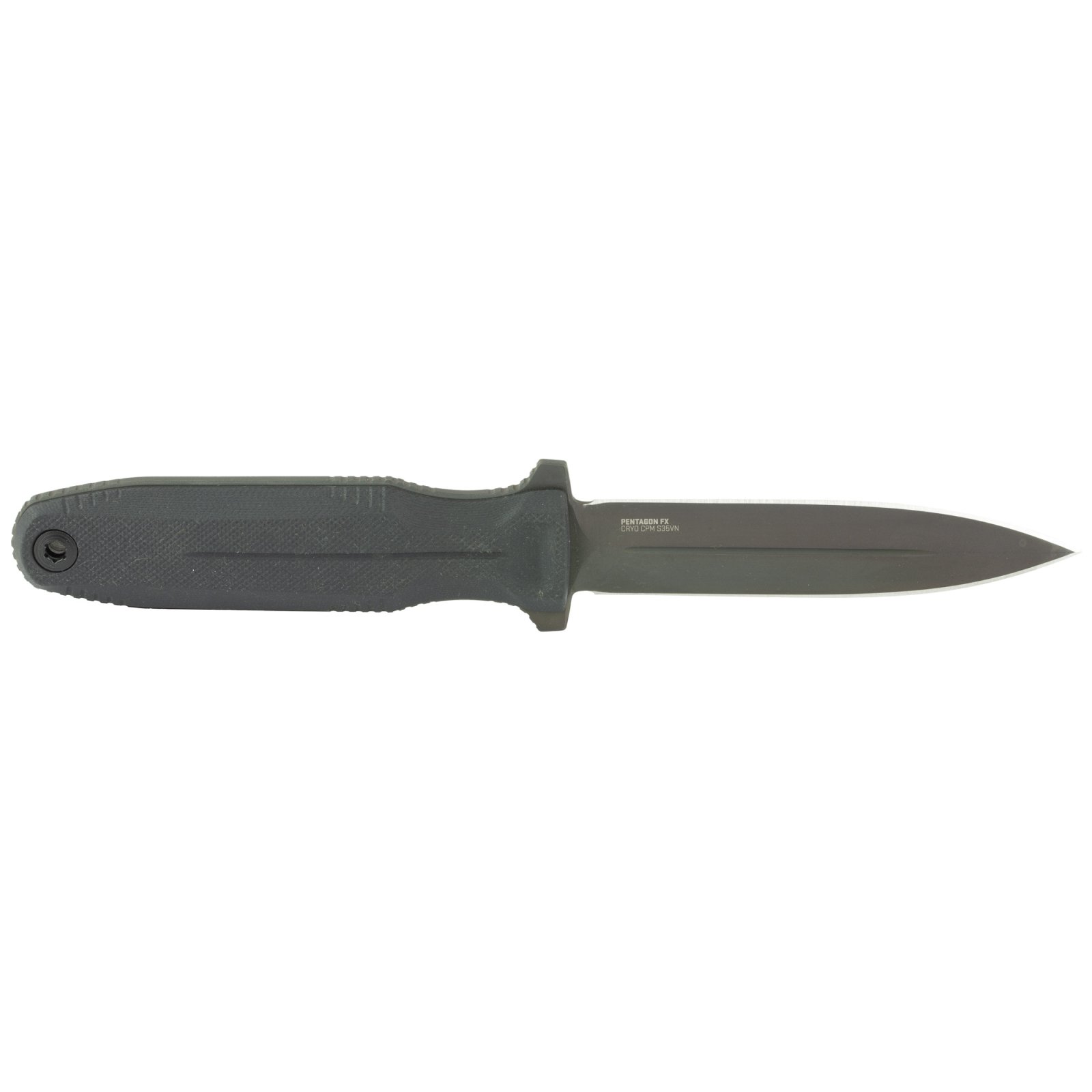 SOG Pentagon FX SOG17610157 4.77" Spear Point Black TiNi S35VN Blade - SOG