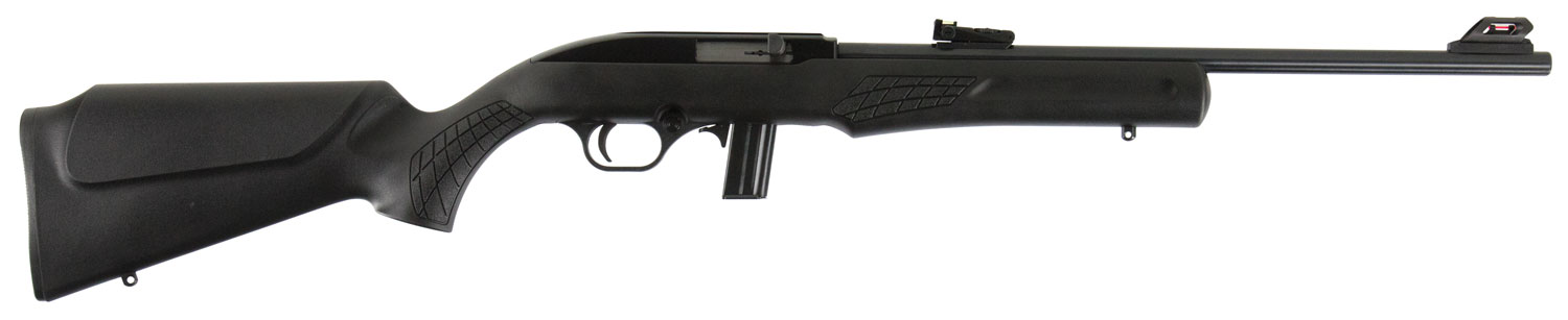 Rossi RS22L1811 Semi-Auto 22 LR 18" Barrel Matte Black Synthetic Stock - ROSSI - 22 LR