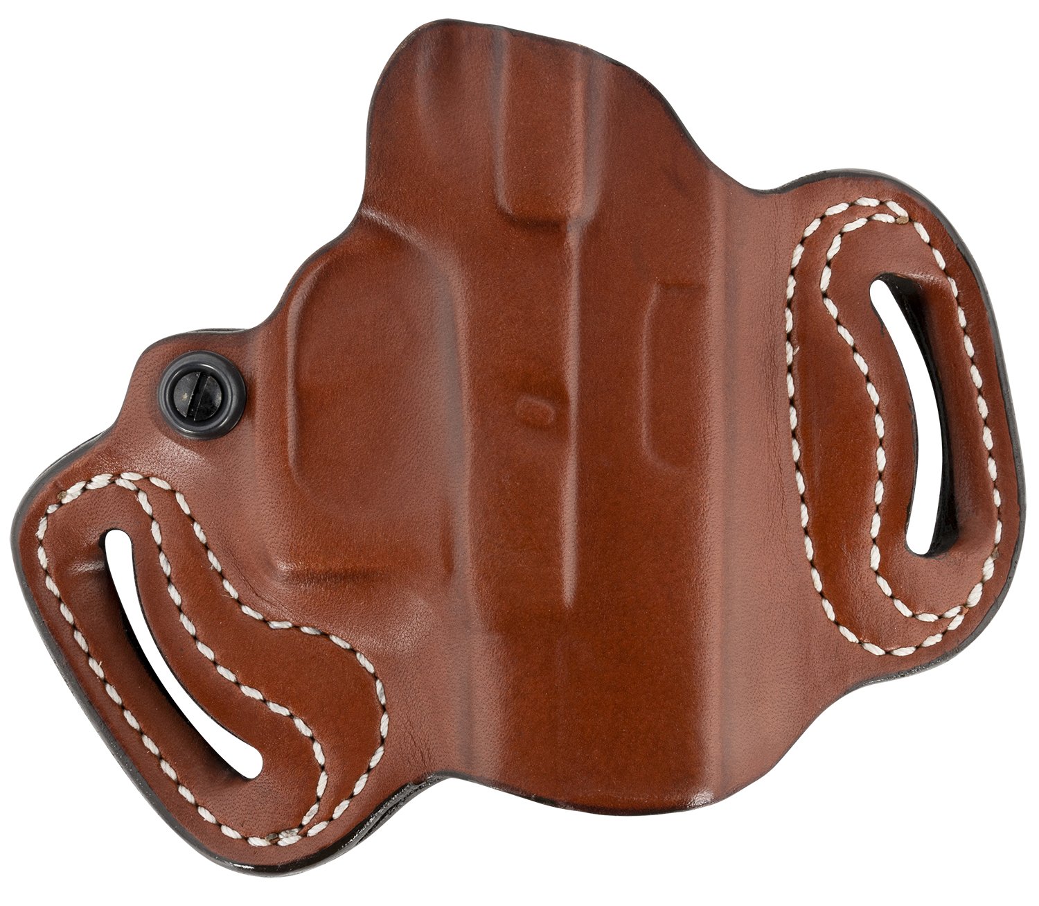 Buy DeSantis 086TAE1Z0 Mini Slide OWB Tan Leather Holster for Glock 17/19/22/23 online
