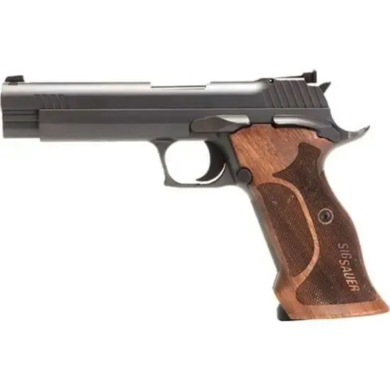 Buy Sig Sauer P210 Target 9mm Pistol Black 5" Barrel Walnut Grip online