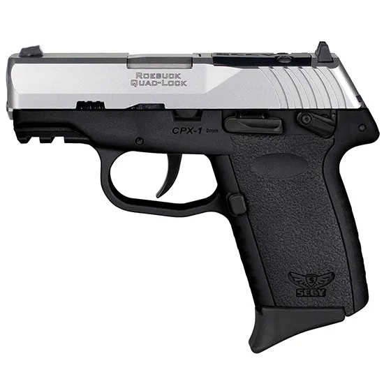 SCCY CPX-1 Gen3 Red Dot Ready 9mm Pistol Black/Stainless
