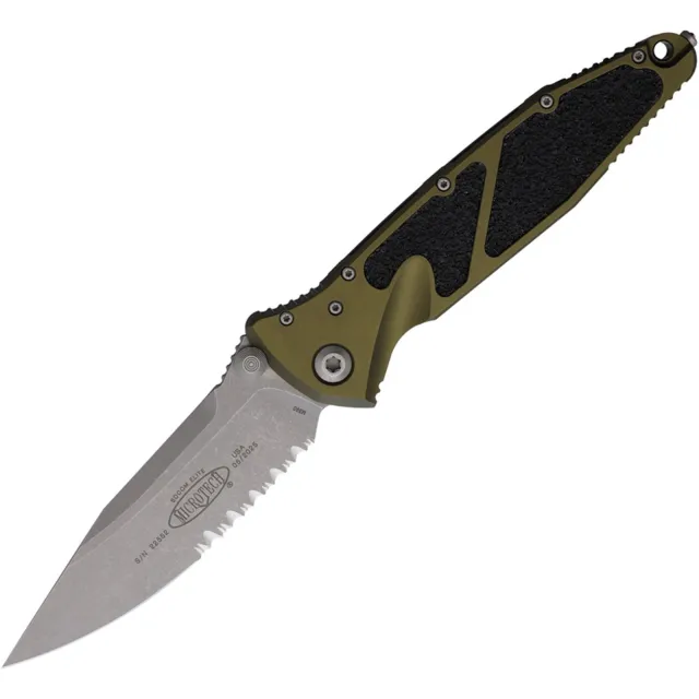 Microtech Socom Elite 3.98 In SE/PS/APOC OD Green ALU Handle - MICROTECH for sale at Iron and Lace