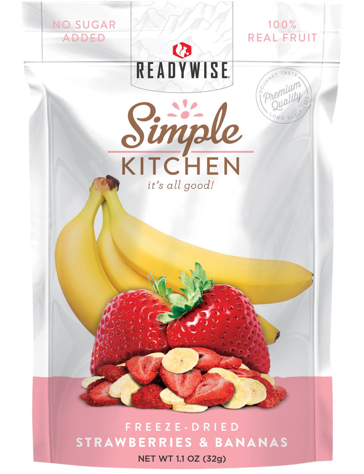 Wise Foods ReadyWise SK05009 Freeze-Dried Strawberry Banana 6-Pack - Wise Foods, Inc.