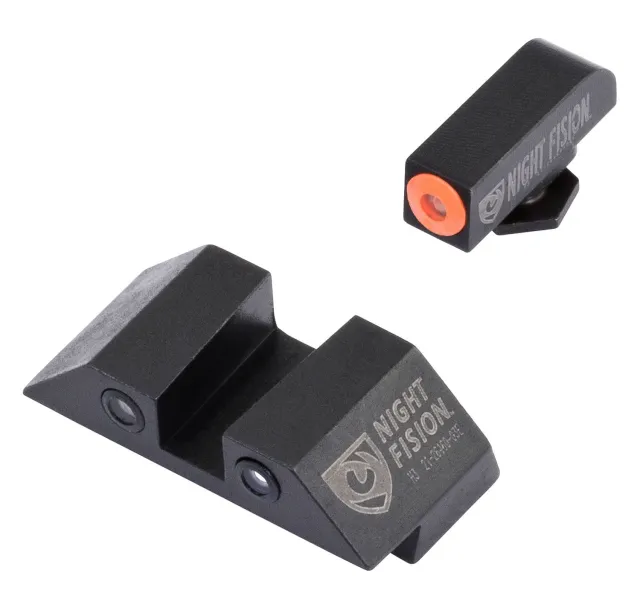 Night Fision GLK001003OGZ Tritium Night Sights for Glock 17/19/22/43 - Night Fision