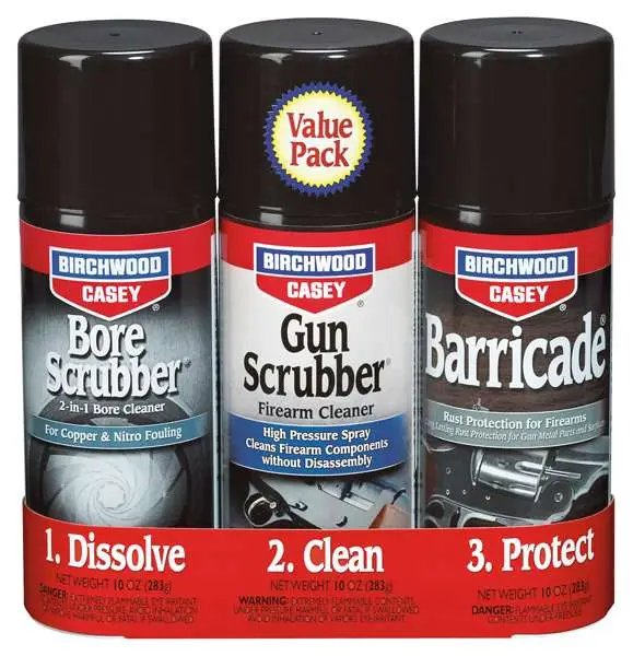 Birchwood Casey 33309 Gun Cleaning Kit 10 oz - 3 Pack - Birchwood Casey - 10 OZ