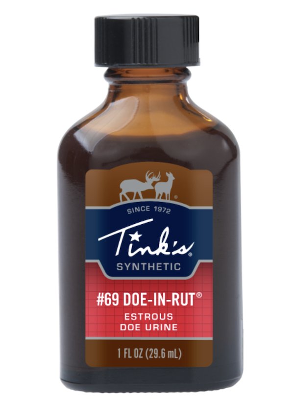 Tink's W5256 Synthetic Doe-In-Rut Scent 1oz Glass Bottle Rain Resistant - TINK'S SCENTS