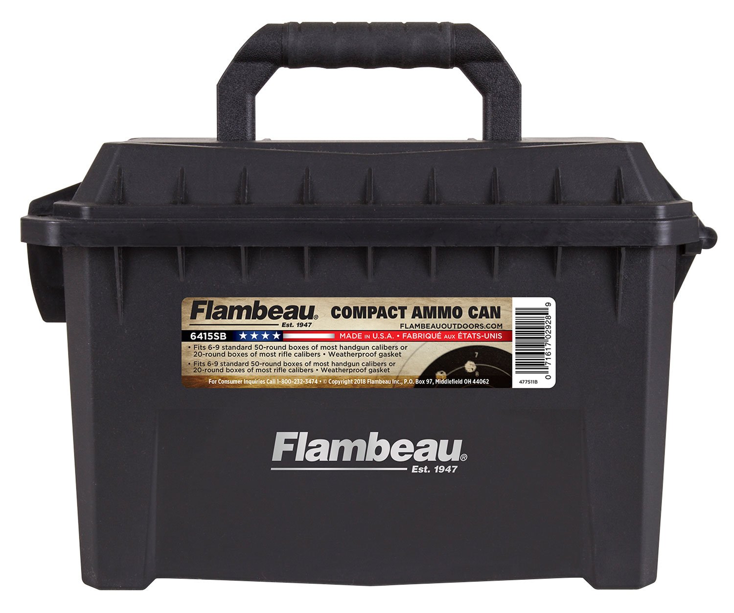 Buy Flambeau 6415SB Compact Ammo Can 223Rem/5.56NATO Black 20rd Boxes online