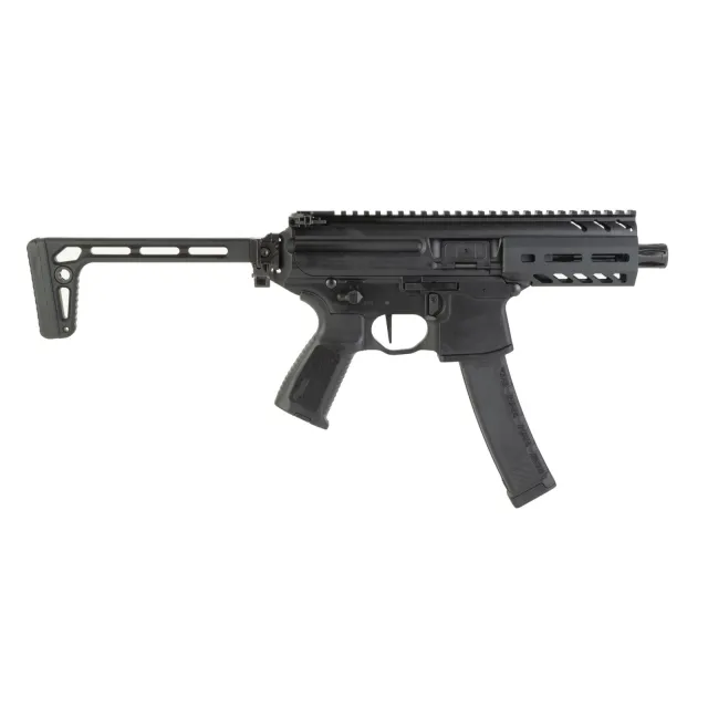 SIG SAUER RMPX-4B-9-35-SBR MPX SBR 9mm 4.5" Black NFA - Short Barrel Rifle - Sig Sauer - 9MM