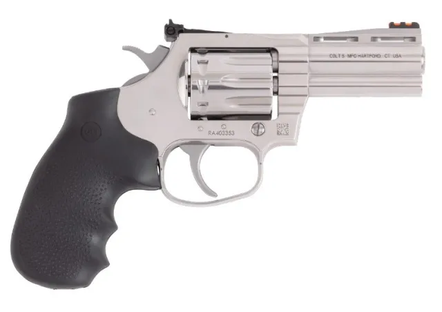Colt Mfg KCOBRA22SP3RFO King Cobra 22 LR 10 Shot 3" Stainless Vent Rib - Colt - 22 LR