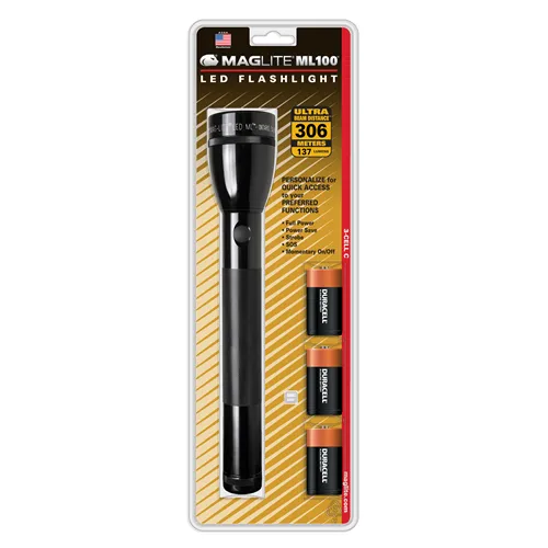 Maglite ML100 ML100-S3DX6 LED Flashlight 3-Cell Anodized - Maglite for sale at Smoke Wagon Firearms