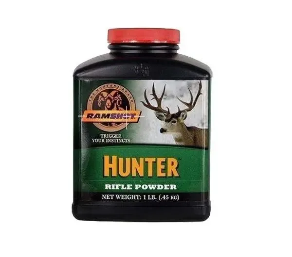 Ramshot Hunter1 Rifle Powder 1 lb Canister for Medium Caliber Rifles
