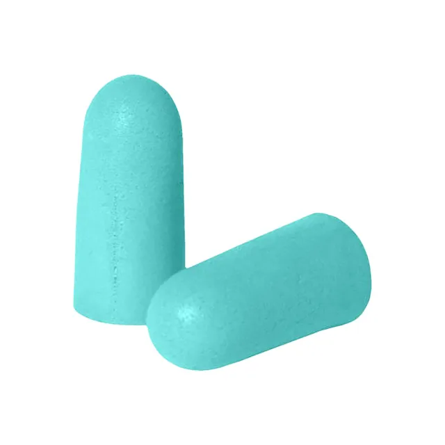 Radians Resistor 32 Ear Plugs Foam Aqua 25 Pairs Noise Reduction 32 dB - Radians