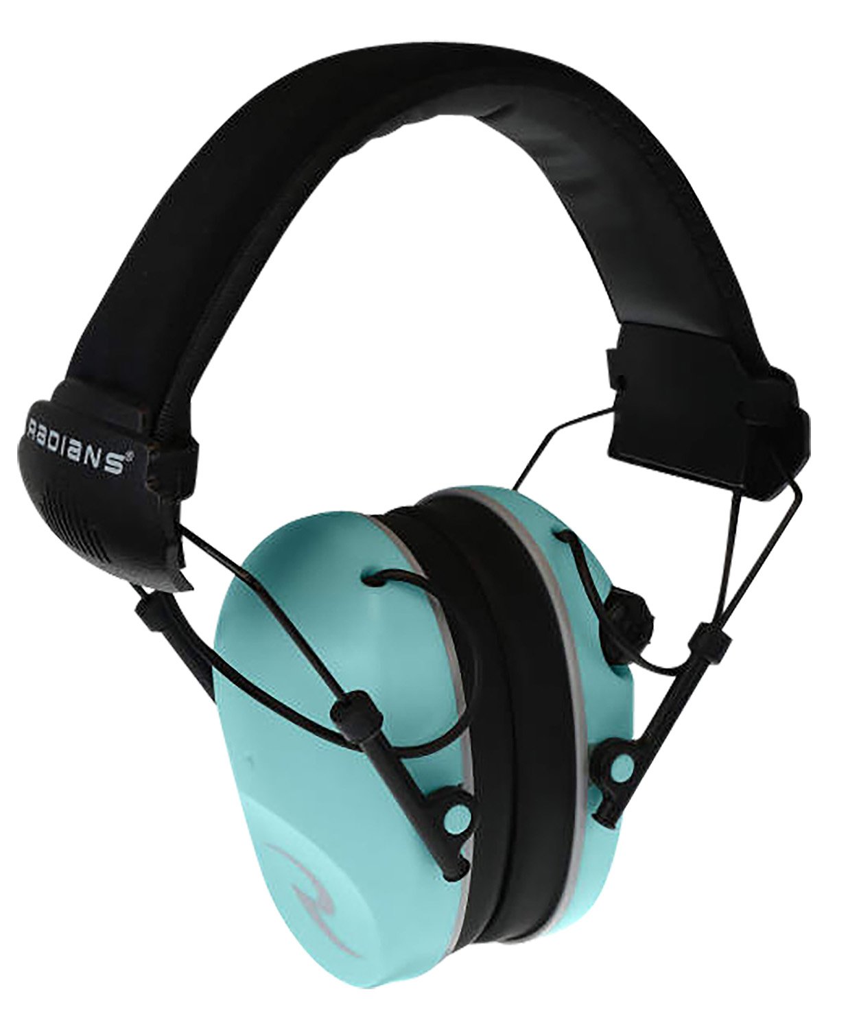 Buy Radians R3220ECS Dual Mic Earmuff 23 dB Aqua Blue Compact Folding online