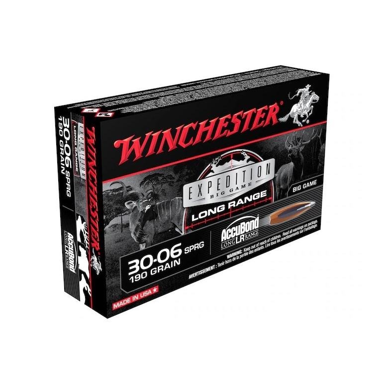 Winchester S3006LR 30-06 Springfield 190 Grain AccuBond 20 Rounds - Winchester - 30-06 Springfield