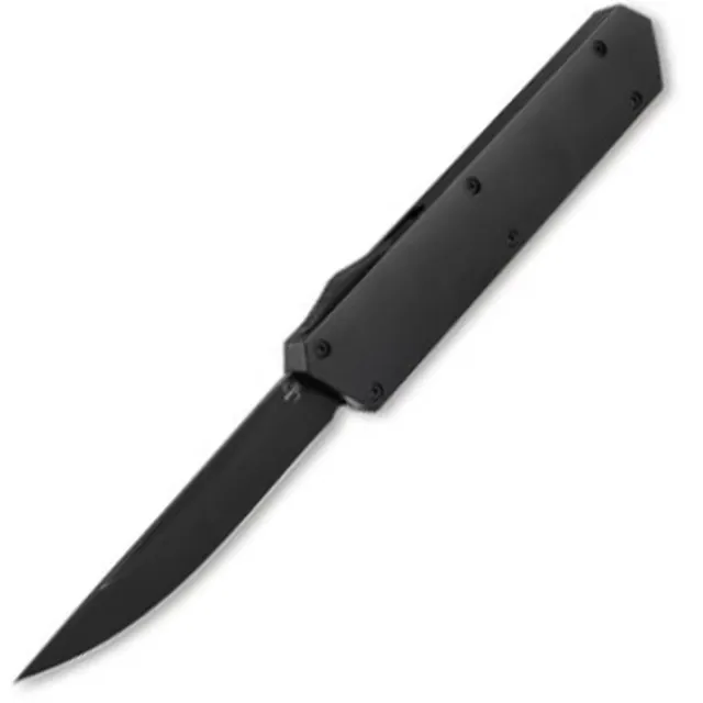 Boker Plus Kwaiken OTF 3.46 In VG-10 Black Aluminum - Boker