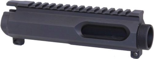GuntecUSA GT-UPPER-9 AR-15 9mm Stripped Billet Upper Receiver Black - Guntec USA