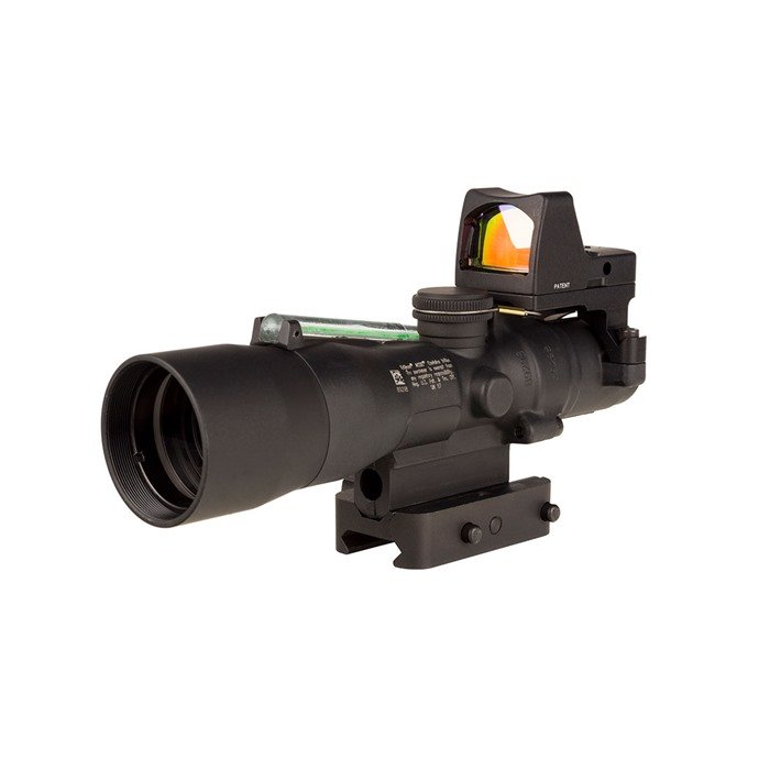 Trijicon TA33C400394 ACOG 3x30mm Green Horseshoe Dot 5.56x45mm Matte Black - Trijicon - 5.56x45mm