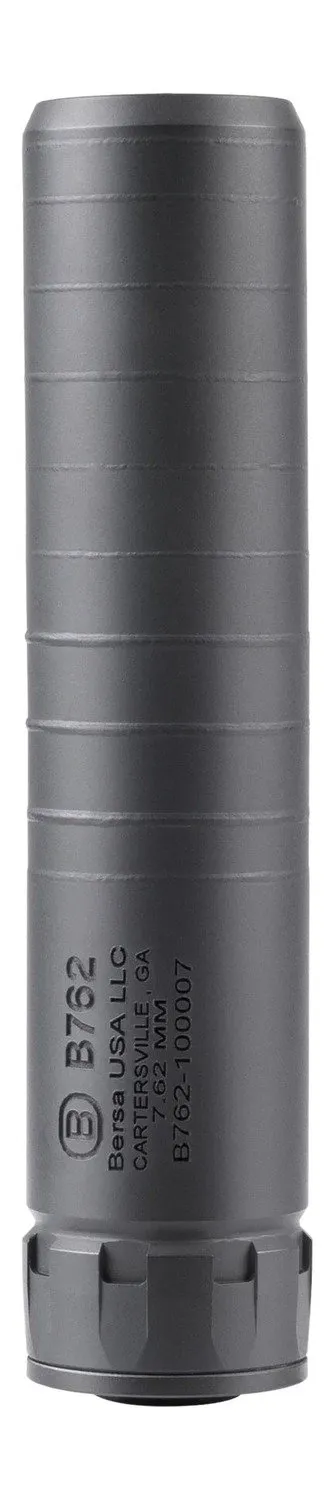 Bersa B762 7.62 NATO 5 In 5/8x24 Black Suppressor - BERSA - 7.62 NATO for sale at Smoke Wagon Firearms
