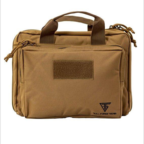 FULL FORGE CAT2 DBL PSTL CASE TAN - Hi-Point Firearms