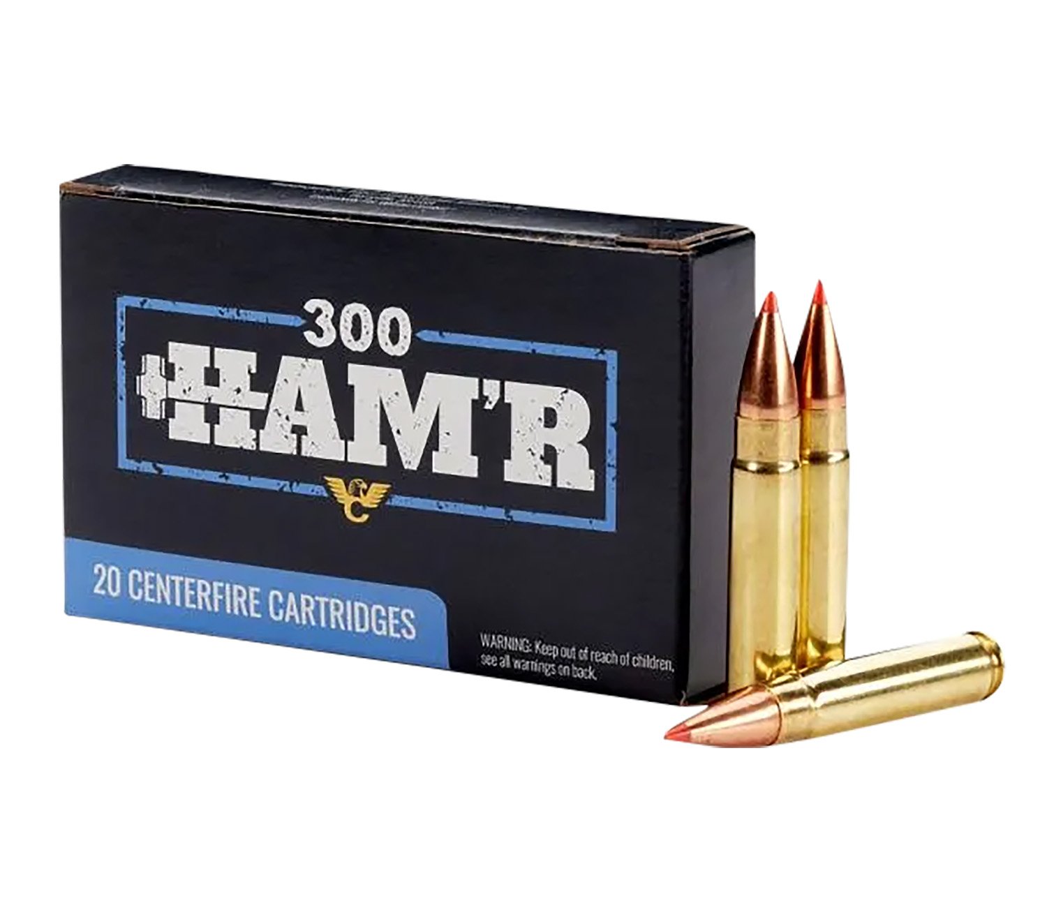 Wilson Combat A300HMR110VMAX .300 HAM'R 110gr V-Max 20/Box - Wilson Combat - 300 HAM'R
