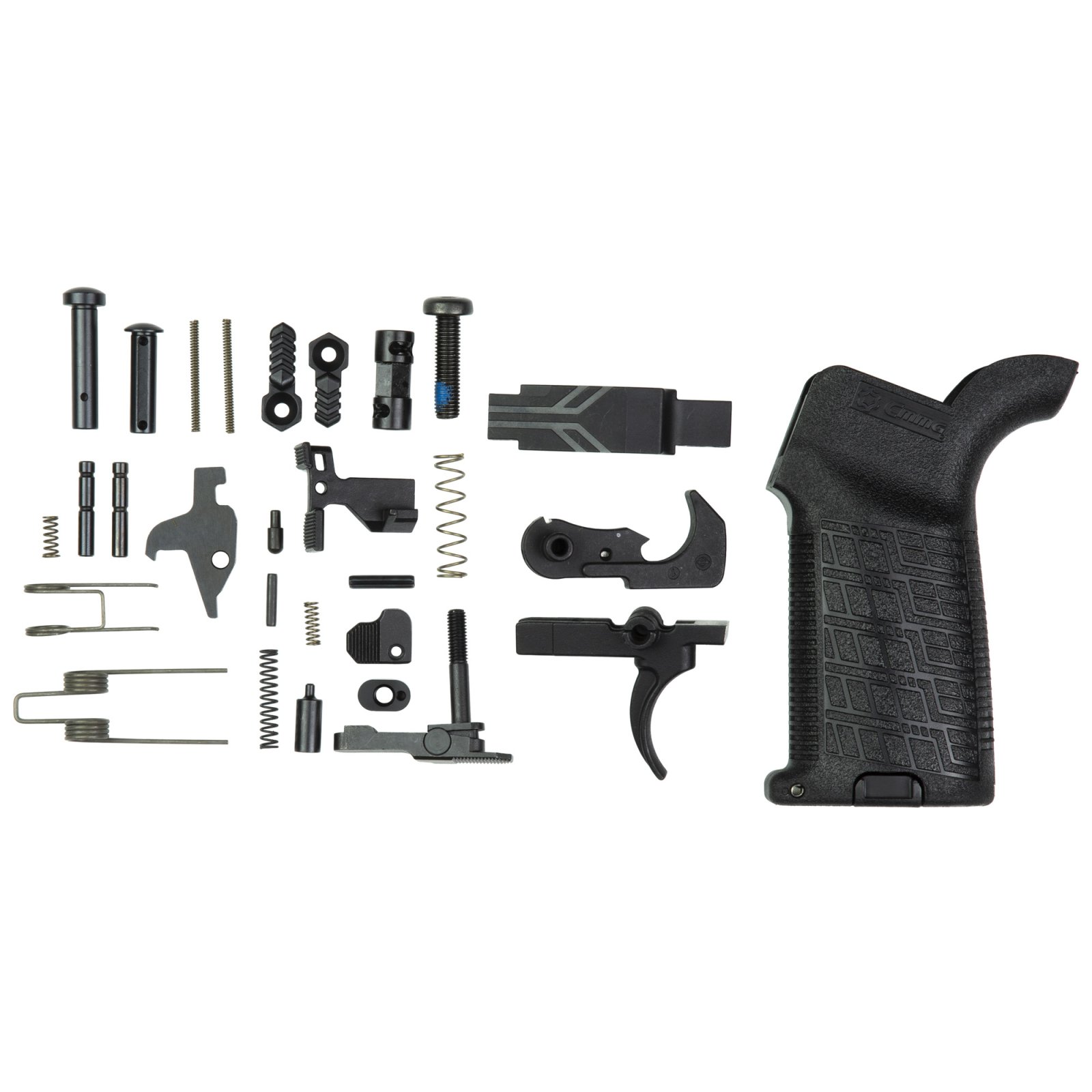 CMMG S5CA642 Lower Parts Kit AR15 Ambi Safety Black Complete - CMMG