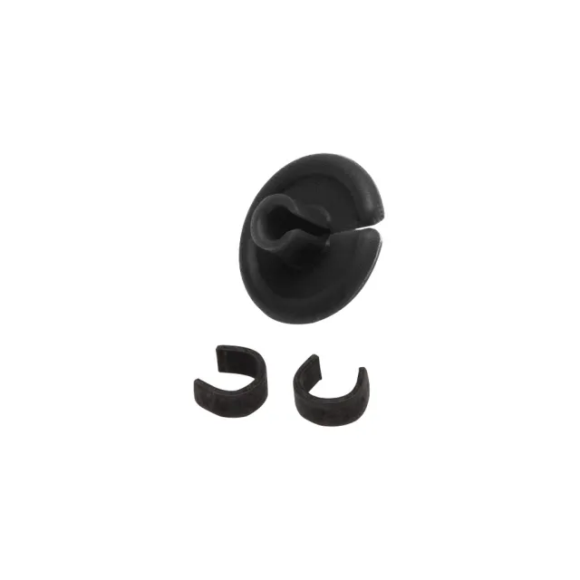 October Mountain 60782 String Love 2.0 Kisser Button Black 25-Pack - October Mountain