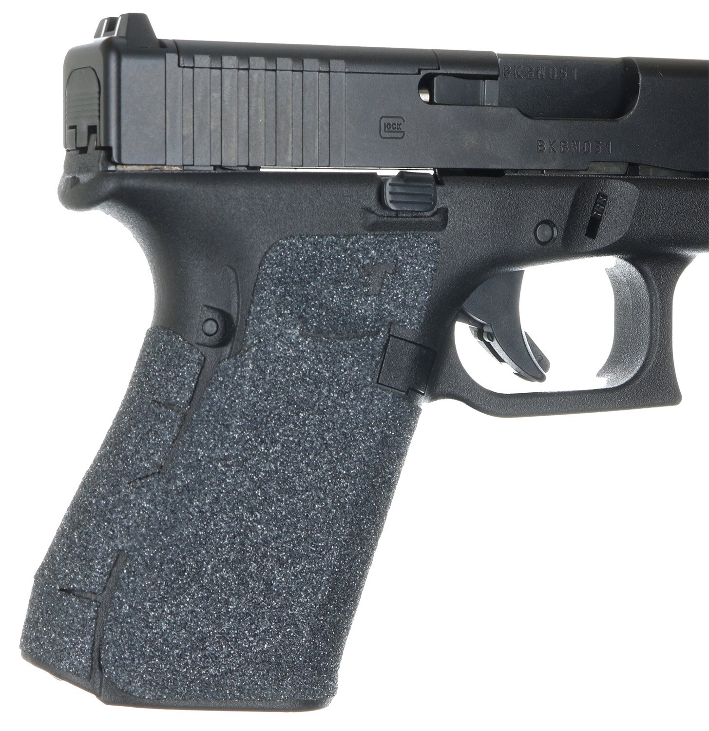 Talon Grips 382G Adhesive Grip for Glock Gen5 19 23 25 32 38 Black - TALON Grips Inc - GLOCK 19 GEN 5