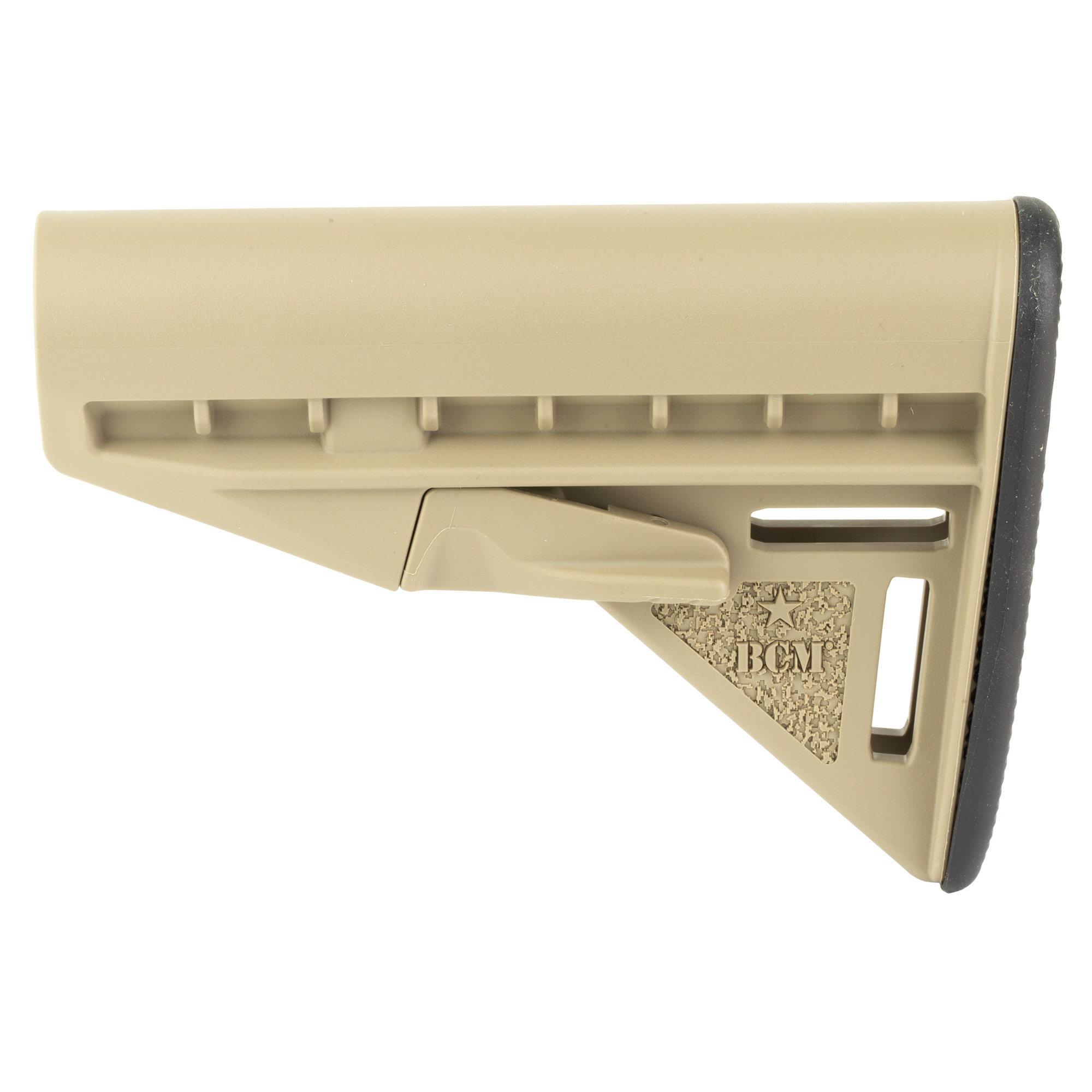 Bravo Company Mod 3 Stock Fits Mil Spec Buffer Tube Flat Dark Earth - Bravo Company Manufacturing