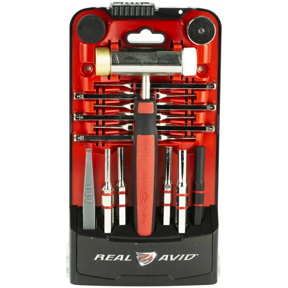 Real Avid AVHPS Accu-Punch Set Steel Punches Ergonomic Hammer - Real Avid