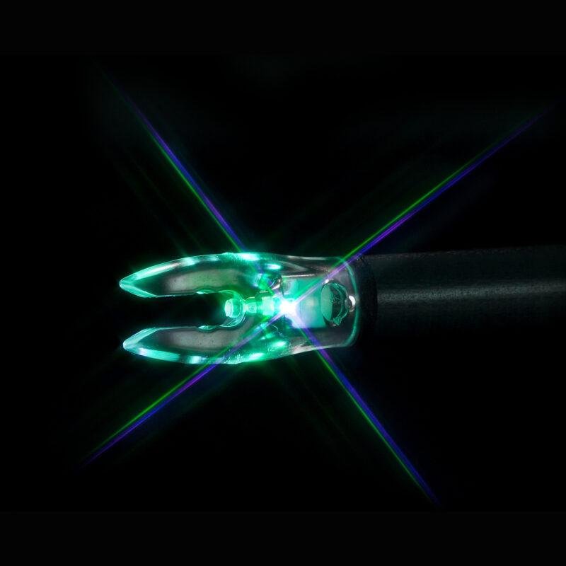 Buy Feradyne Outdoors NT-320 Lighted Nocks Strobing Blue/Green 3pk online