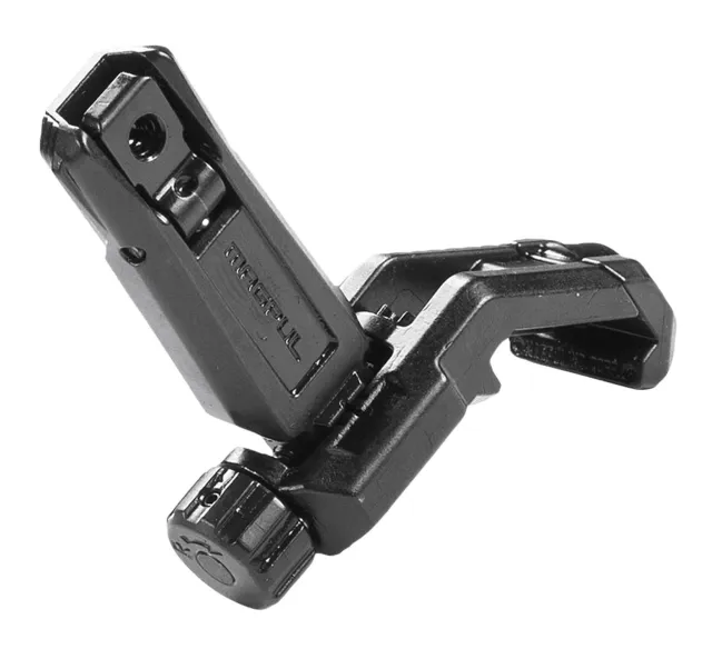 Magpul MAG526 MBUS PRO Offset Rear Sight Black 45 deg Picatinny Mount - Magpul Industries