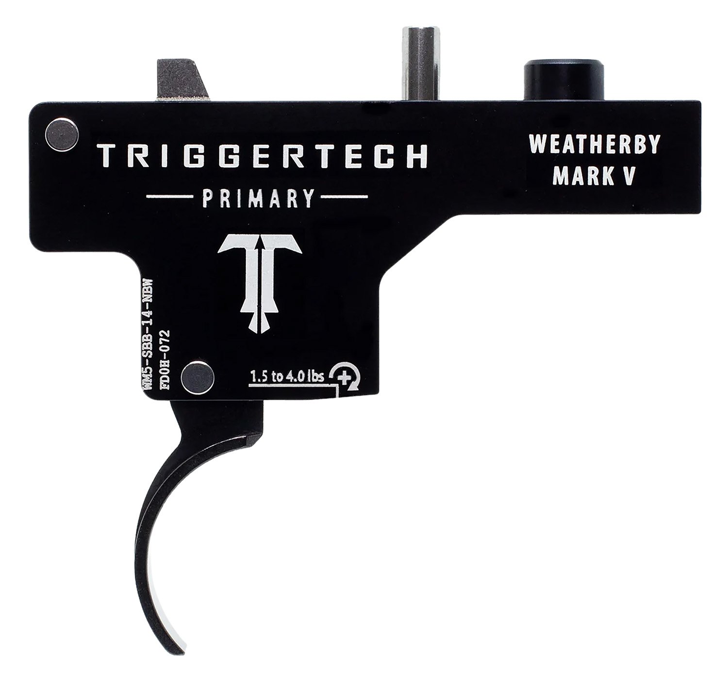 Buy TriggerTech Weatherby Mark V Primary Curved Single Stage Trigger online