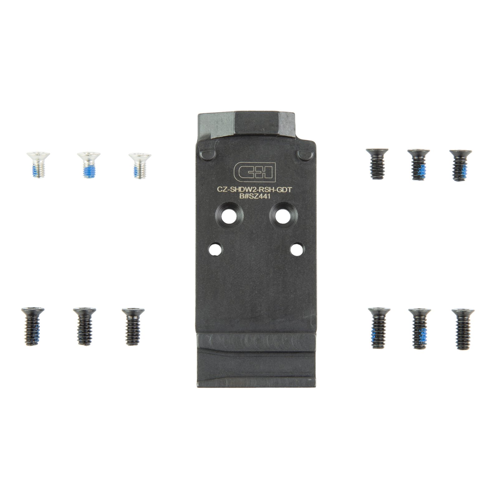 C&H Precision V4 Optic Mounting Plate Steel Construction GLOCK Dovetail - C&H Precision