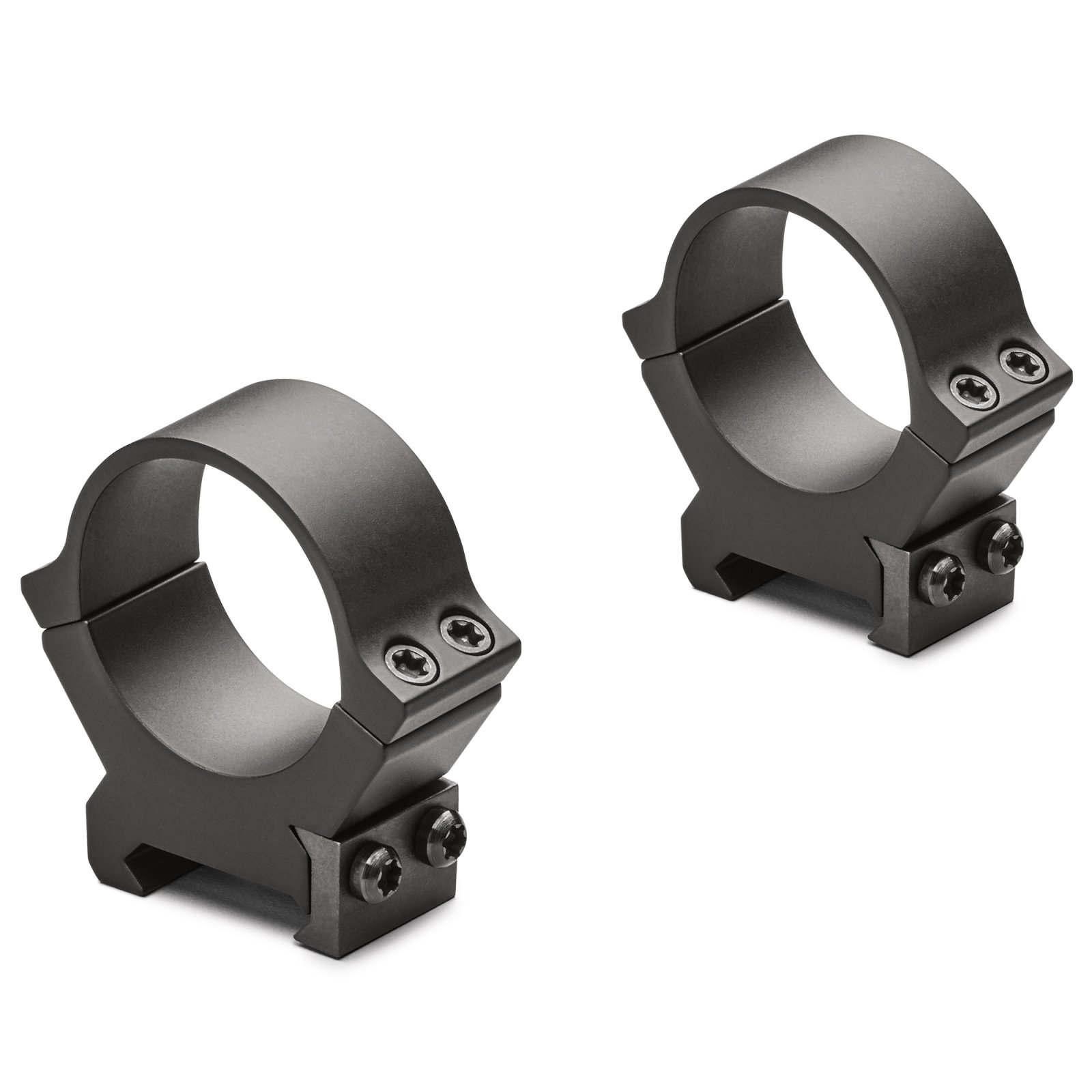 Leupold PRW2 30mm Low Steel Cross-Slot Ring Matte Black - Leupold & Stevens - 30MM