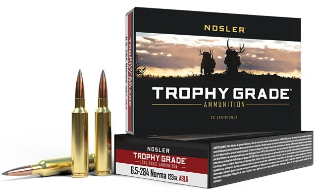 Nosler Trophy Grade Long Range 6.5mmx284 Norma 129 gr 60128 - Nosler - 6.5x284 Norma
