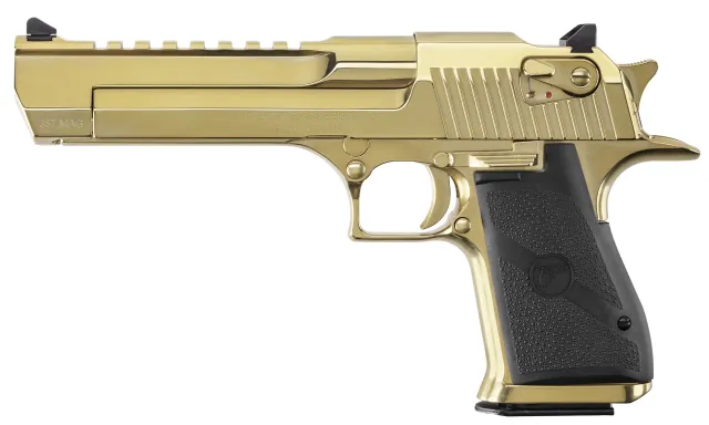 Magnum Research DE357ZNG Desert Eagle 357 Magnum 6.0" Gold Zirconium Nitride Semi-Auto Pistol - Magnum Research - 357 Mag
