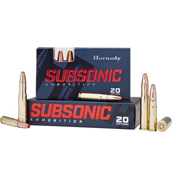 Hornady Subsonic 350 Legend 250gr Sub-X 20 Rounds Box - Hornady Manufacturing Company - 350 Legend