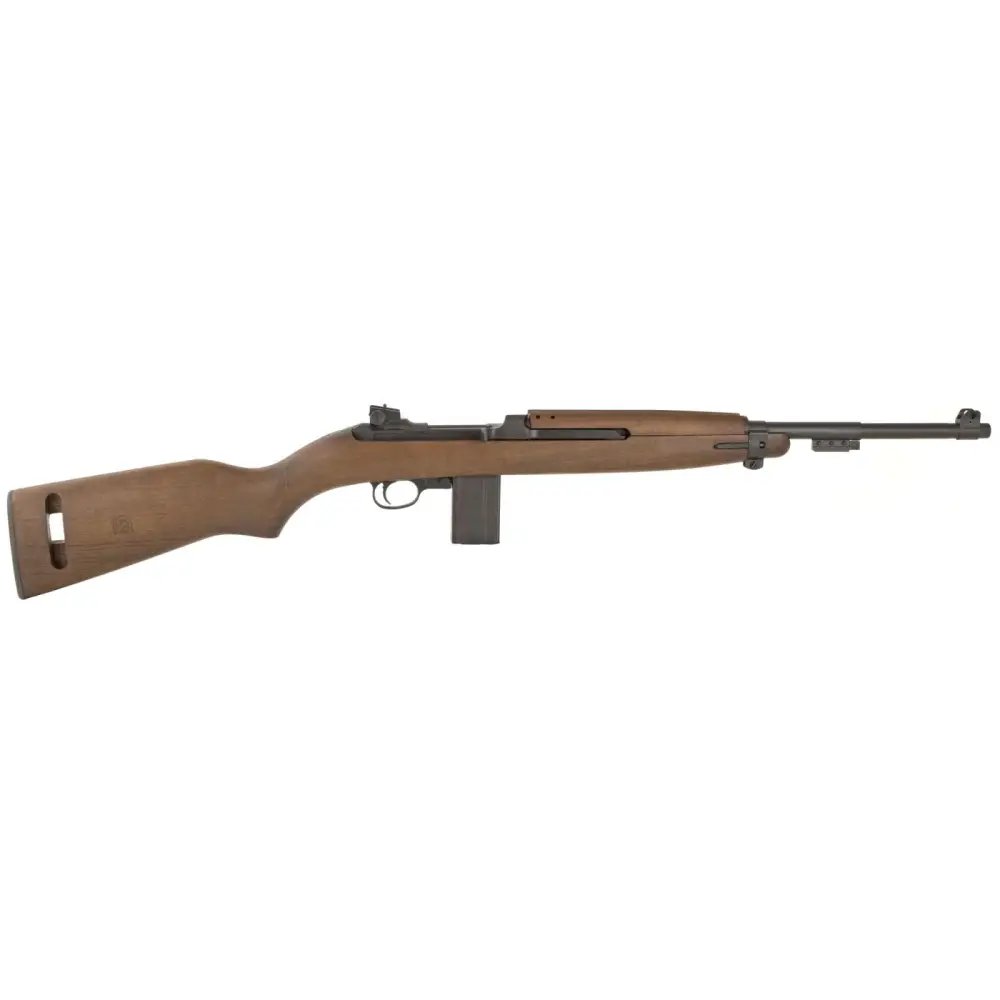 Inland MFG ILM130 M1 Carbine 1945, Semi-Auto, .30 Caliber, 18-Inch Barrel, 15-Round Capacity, Adjustable Rear Sights, Walnut Stock - INLAND - 30 Carbine