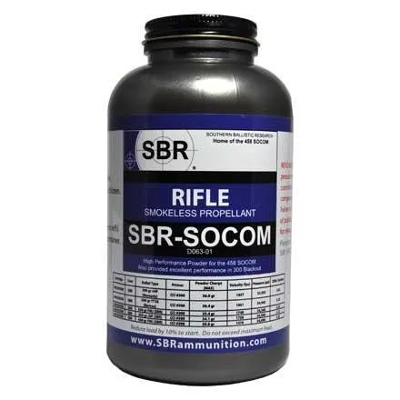 Shooters World SBR-SOCOM Rifle Powder 1 lb Canister for 458 SOCOM