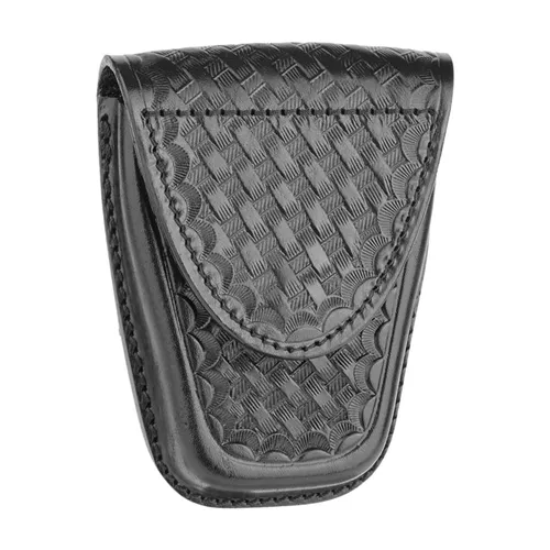 Dutyman Basketweave Leather Closed Single Cuff Case 8821H