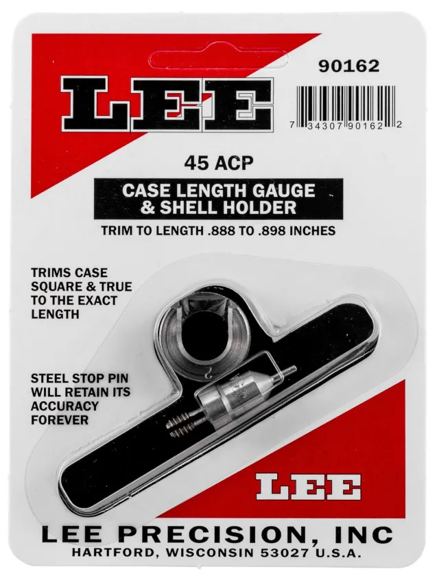 Buy Lee Precision Case Length Gage and Shell Holder 45 Auto online
