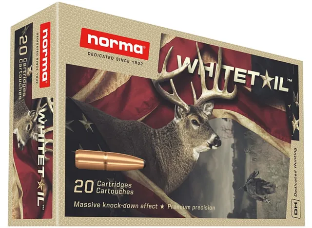 Buy Norma 20171512 Whitetail 7mm Rem Mag 150gr Soft Point Ammo 20 Rounds online