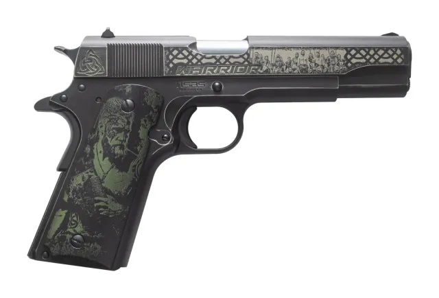 Tisas 1911 A1 45 ACP 5 In 7+1 Carbon Steel Serrated Slide Beavertail - TISAS - 45 ACP
