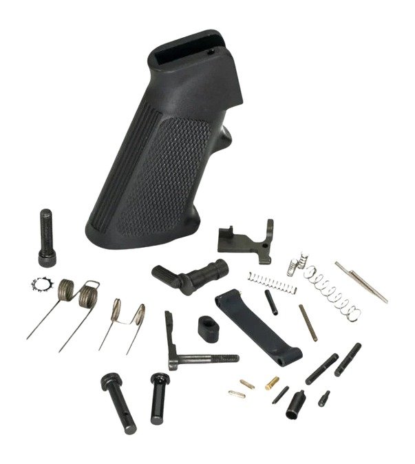 Buy White Label WLA-LOW-1014-01 AR15 Lower Parts Kit, No Trigger Guard/Grip online