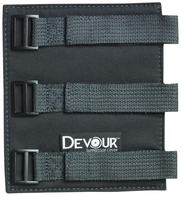 Banish(silencer Central) 100000310856 Devour Suppressor Cover 9" Black - Banish Suppressors - 9"