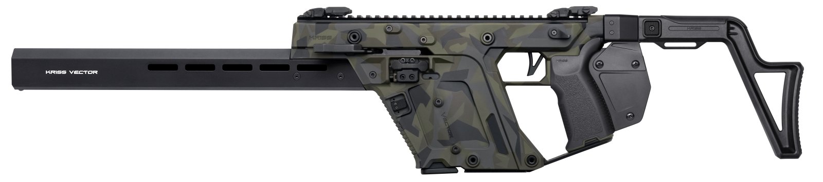 KRISS USA KV453CWD03 CRB G3 45ACP 16.00In 10RD Woodland - KRISS USA - 45ACP